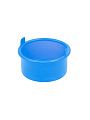 Чаша многоразовая силиконовая для воскоплава (синяя), 500 мл